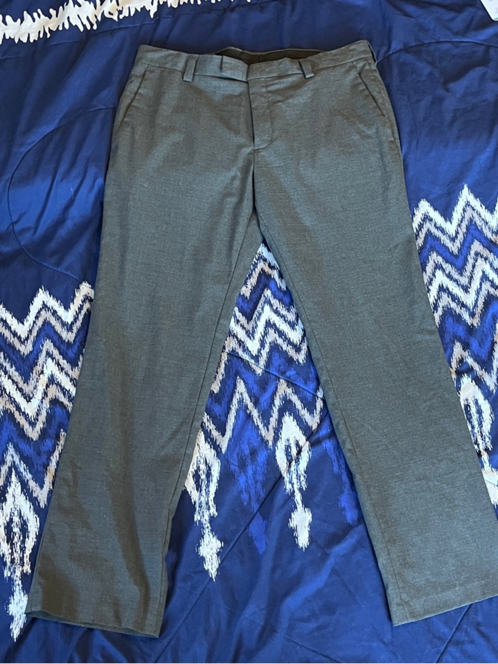 Unlisted Men's Charcoal Dress Pants